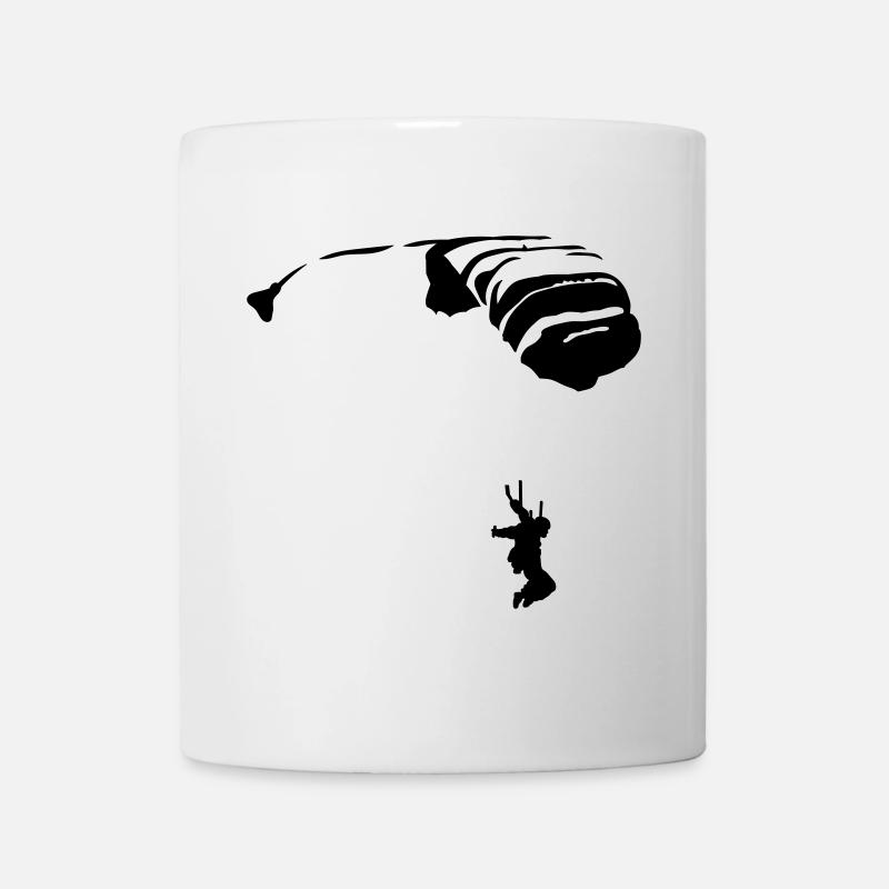 parachuting - Mug - white