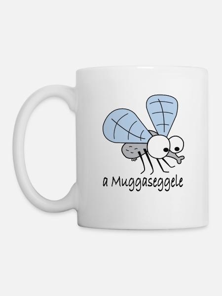 typisch schwäbische Sprüche Schwaben Spruch lustig - Tasse - Weiß