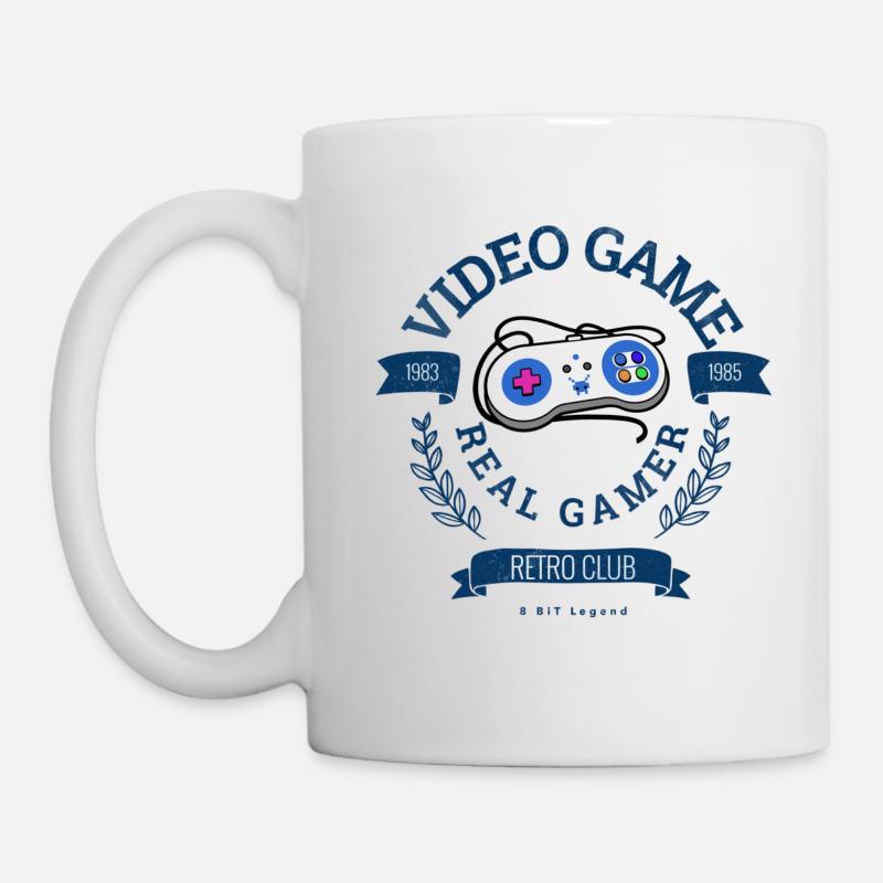 Echter Gamer - Tasse - Weiß