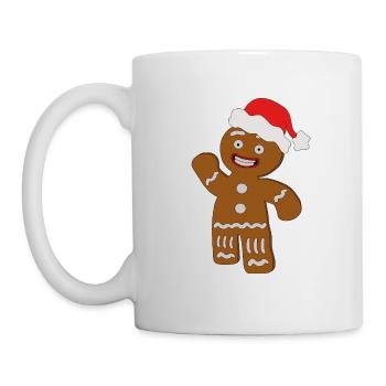 pain d'épice - Mug blanc - blanc - Gauche