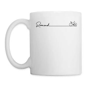 Road Bike Road Cyclist Cycling Bike Gift - Mug - white - Left