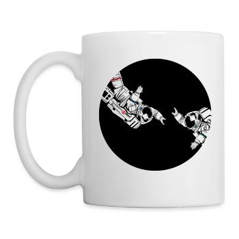 Astronaut friends - Mug - white - Left