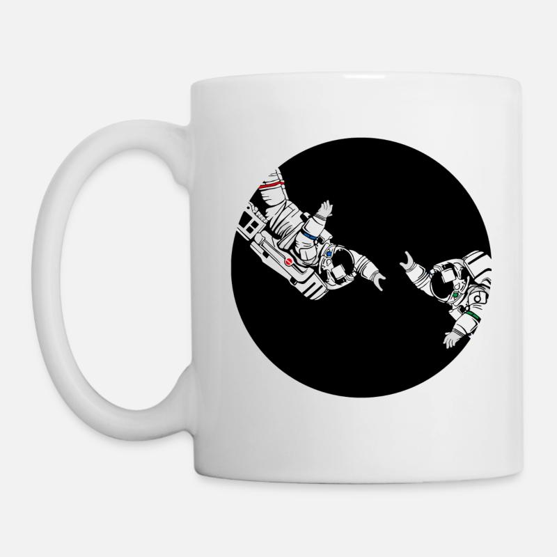 Astronautenfreunde - Tasse - Weiß