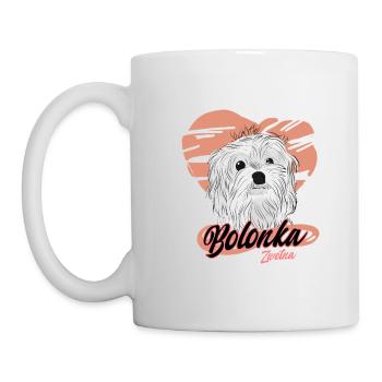 Bolonka Zwetna - Mug blanc - blanc - Gauche