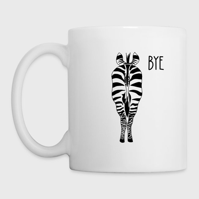 TASSE Kaffeetasse Zebra Tier Tiere 