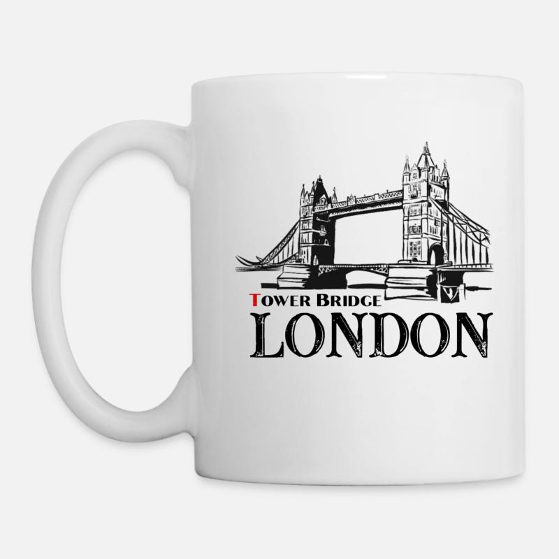 London - Tower Bridge - Mug - white
