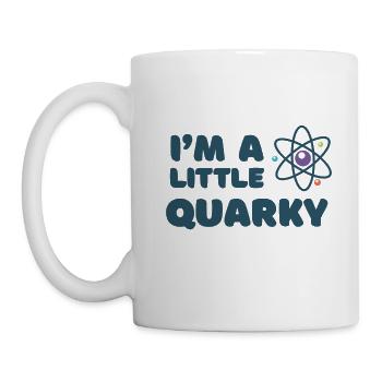Im a little quarky atom neutron - Mug - white - Left