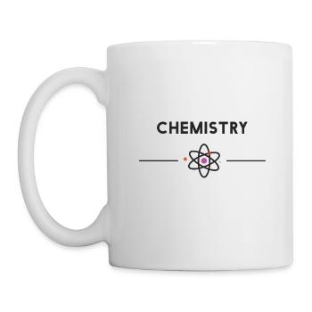 Chemie Geschenk fuer Chemiker - Tasse - Weiß - Links