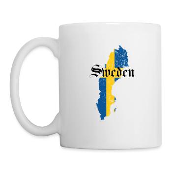 Suède cadeau suédois cadeau - Mug blanc - blanc - Gauche