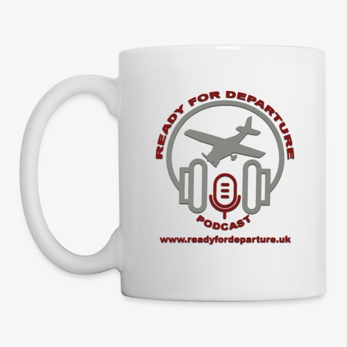 Ready for Departure podcast - Mug