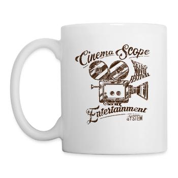 Cinema Cameraman Operator Cinema Gift - Mug - white - Left