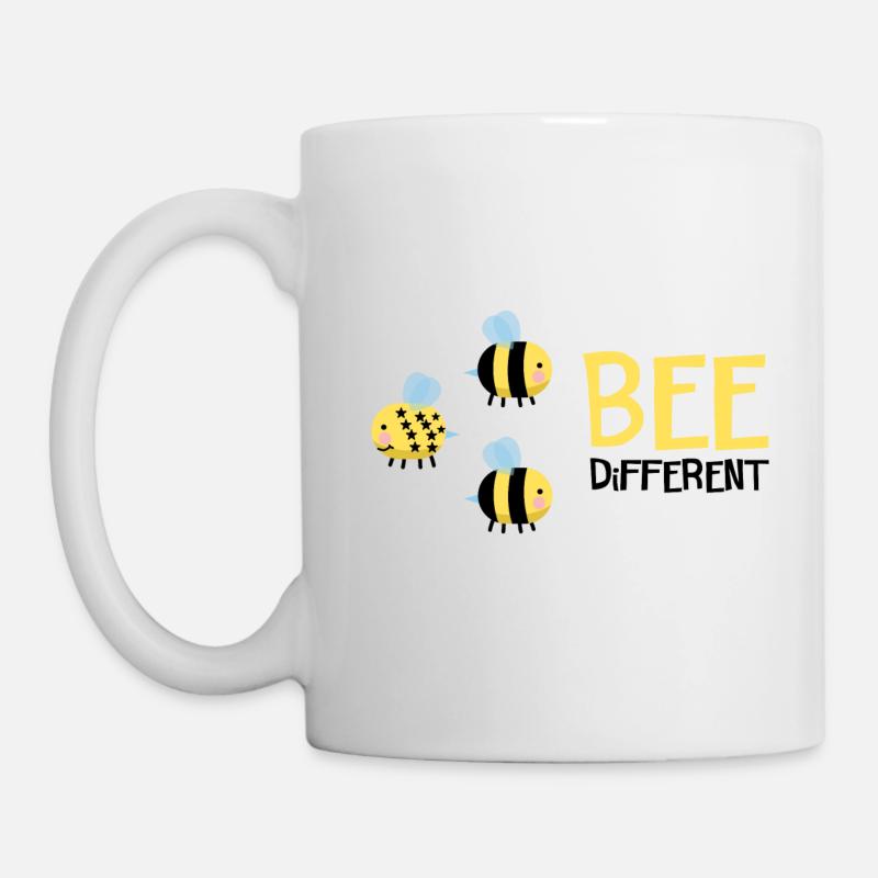 Bee Be Different Gift - Mug - white