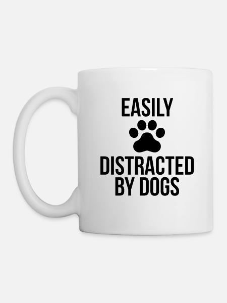Dog saying paw dog lover gift - Mug - white