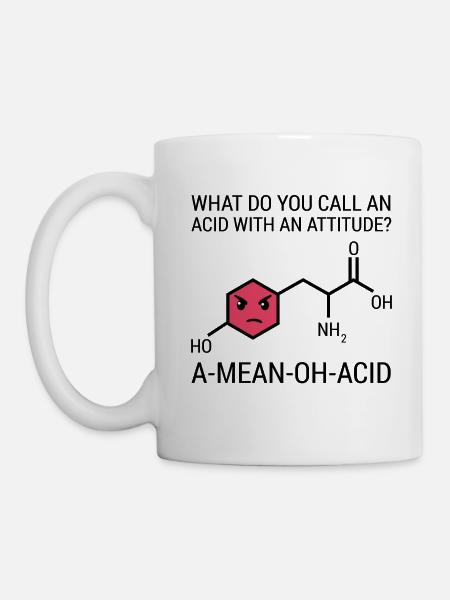 Chimie Dites cadeau de chimiste organique - Mug blanc - blanc