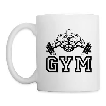 Cadeau Gym Beast - Mug blanc - blanc - Gauche