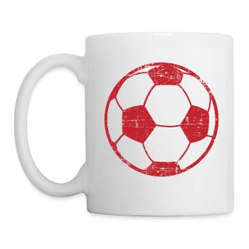Cadeau ballon de foot - Mug blanc - blanc - Gauche