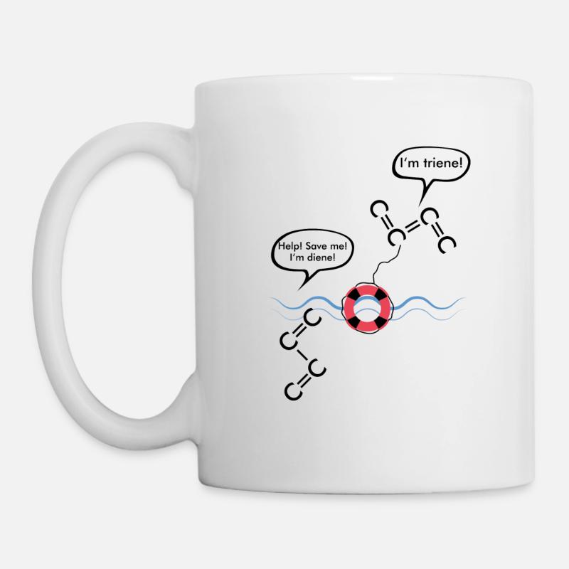 Formule de chimie disant cadeau de chimiste - Mug blanc - blanc
