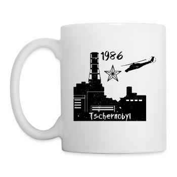 Chernobyl Nuclear Power Plant 1986 Gift - Mug - white - Left