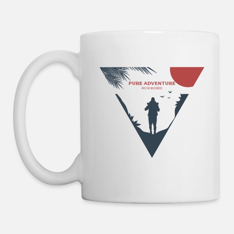 Pure Adventure Adventure Gift - Mug blanc - blanc