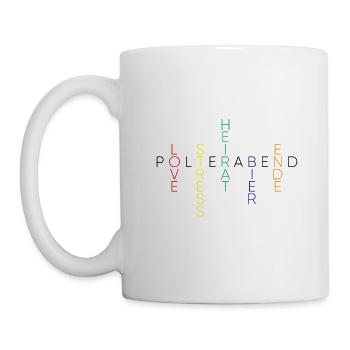 Wedding eve wedding rumble saying gift - Mug - white - Left