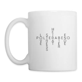 Wedding shower marriage saying wedding gift - Mug - white - Left