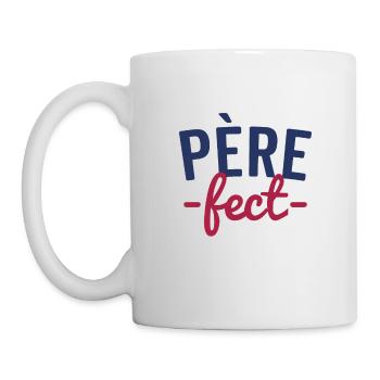 Père-fect t-shirt cadeau pour papa cadeau père - Mug blanc - blanc - Gauche