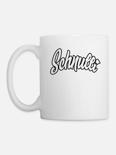 schnulli - Tasse - Weiß