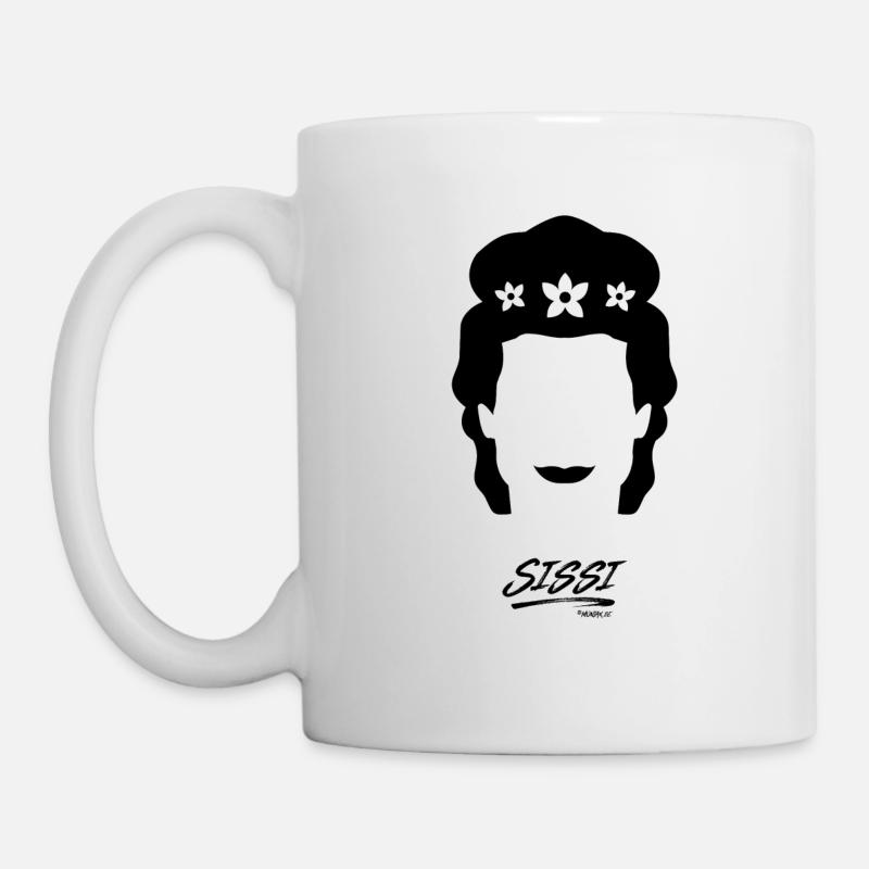 SISSI - Mug blanc - blanc
