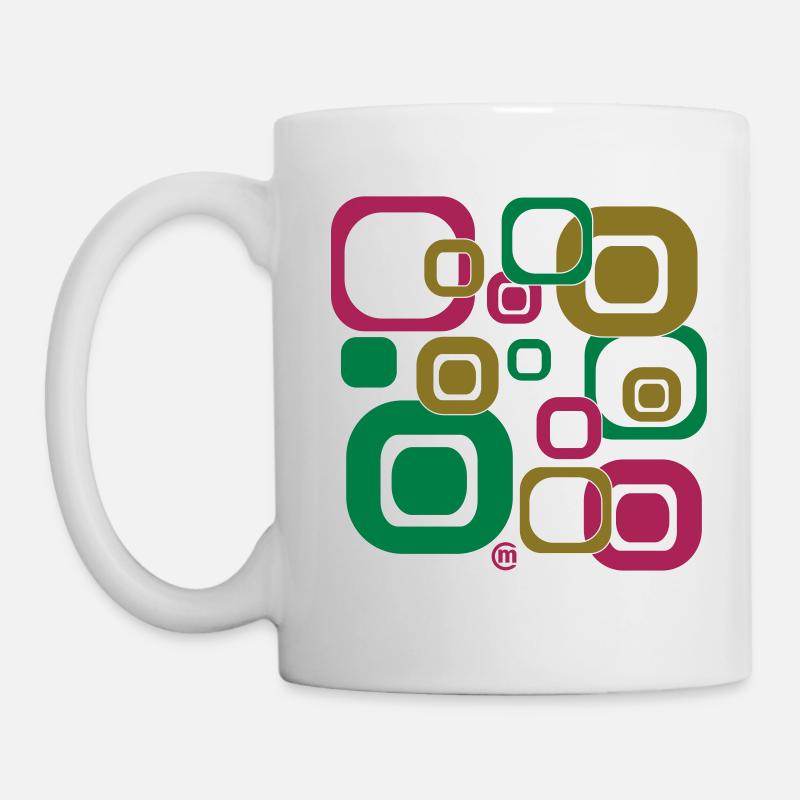 Retro - Tasse - Weiß