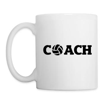 Coach Volleyball Coach Sport Gift - Mug - white - Left