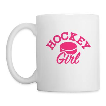 Field Hockey, Hockey Girl - Mug - white - Left