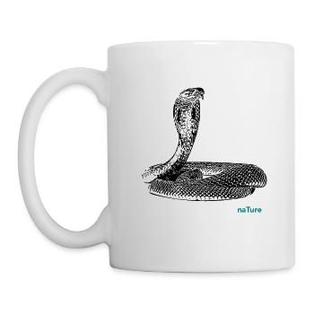 Cobra - Tasse - Weiß - Links