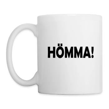 Hömma Ruhrgebiet Ruhrpott Bergbau Geschenk - Tasse - Weiß - Links