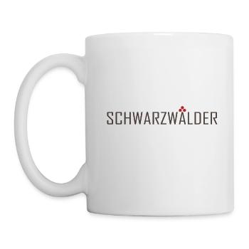 Schwarzwälder Schwarzwald Berge Geschenk - Tasse - Weiß - Links