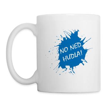 No Ned Hudla Schwaben Schwäbisch Geschenk - Tasse - Weiß - Links