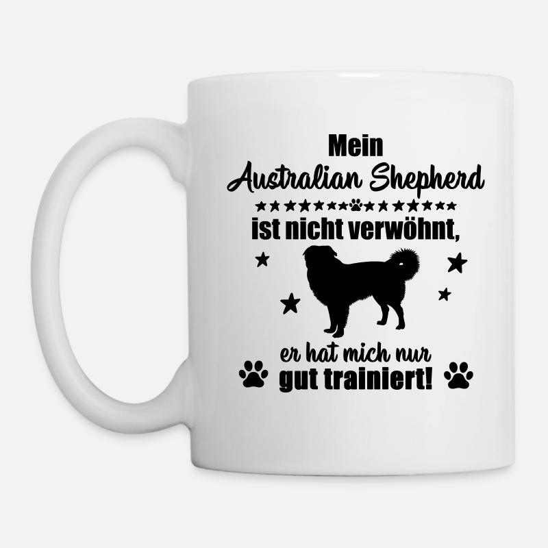 Australian Shepherd - Statement - Tasse - Weiß