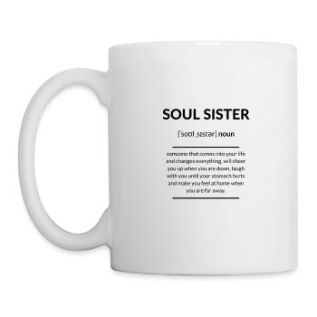 Soul Sister (Seelenschwester) 2k20 Edition - Tasse - Weiß - Links