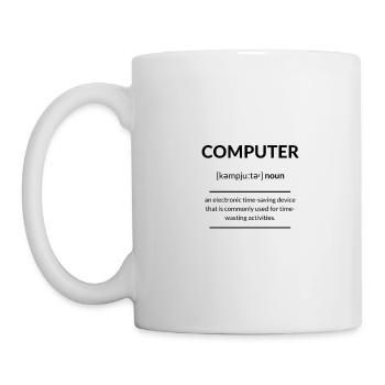 Computer 2k20 Edition - Tasse - Weiß - Links