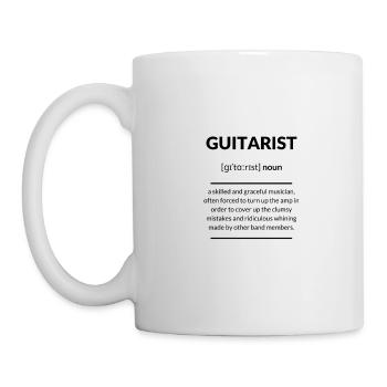 Guitarist (Gitarrist) 2k20 Edition - Tasse - Weiß - Links