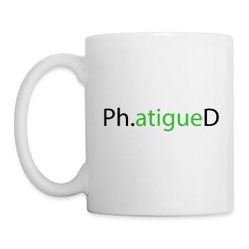 Cadeau étudiant doctorant - Mug blanc - blanc - Gauche