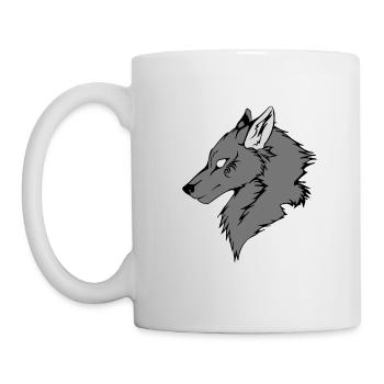 Grey Wolf - Mug - white - Left