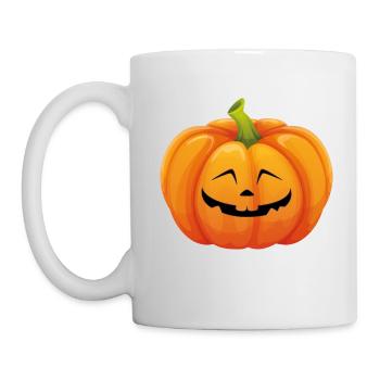 Costume d'Halloween Citrouille - Je suis une citrouille - Mug blanc - blanc - Gauche
