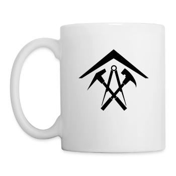 Couvreur - Mug blanc - blanc - Gauche
