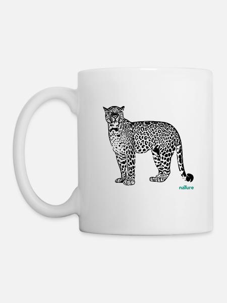 Leopard - Mug - white