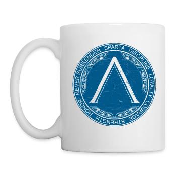 Sparta symbol - Mug - white - Left
