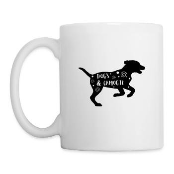 Chiens & Camogie - Mug blanc - blanc - Gauche