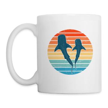 Walhai - Tasse - Weiß - Links