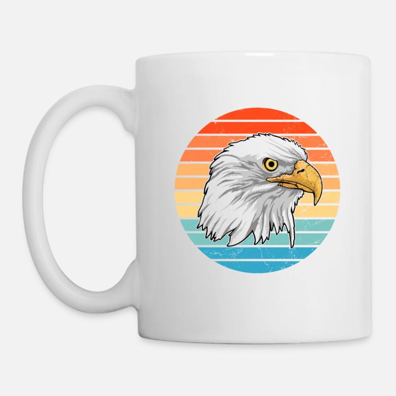 Weißkopfseeadler - Tasse - Weiß