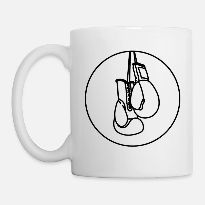 Boxing - Boxing Gloves - Mug - white