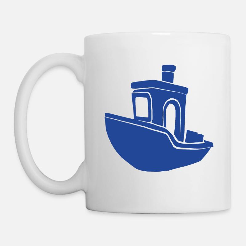Le Bateau Benchy IV - Mug - white